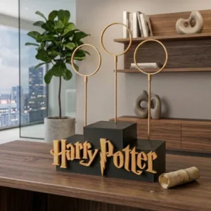 The Quidditch Stand — Espositore Harry Potter Funko Pop