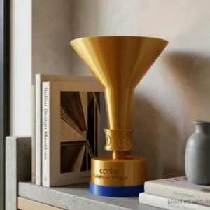 Trofeo Calcio Scudetto - Replica Fan Made Stampa 3D